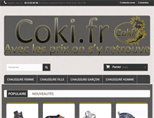 Tablet Screenshot of coki.fr